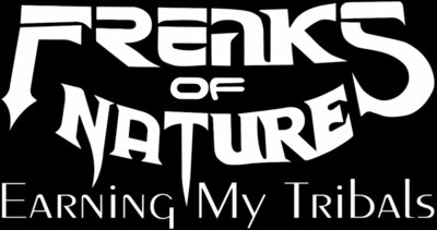 Freaks Logo Earning Tribals White Text