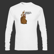 Freaks of Nature Beaver - Ultra Cotton 100% Cotton Long Sleeve T Shirt 